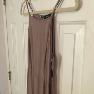 Maxi slit dress